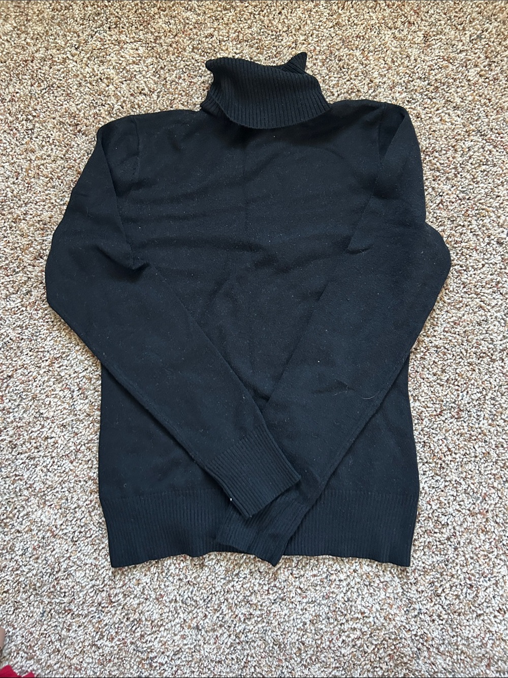 Merona Classic Black Turtleneck Sweater